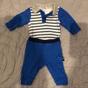 Isaac Mizrahi Infant Polo Outfit -Sz 0-3mo